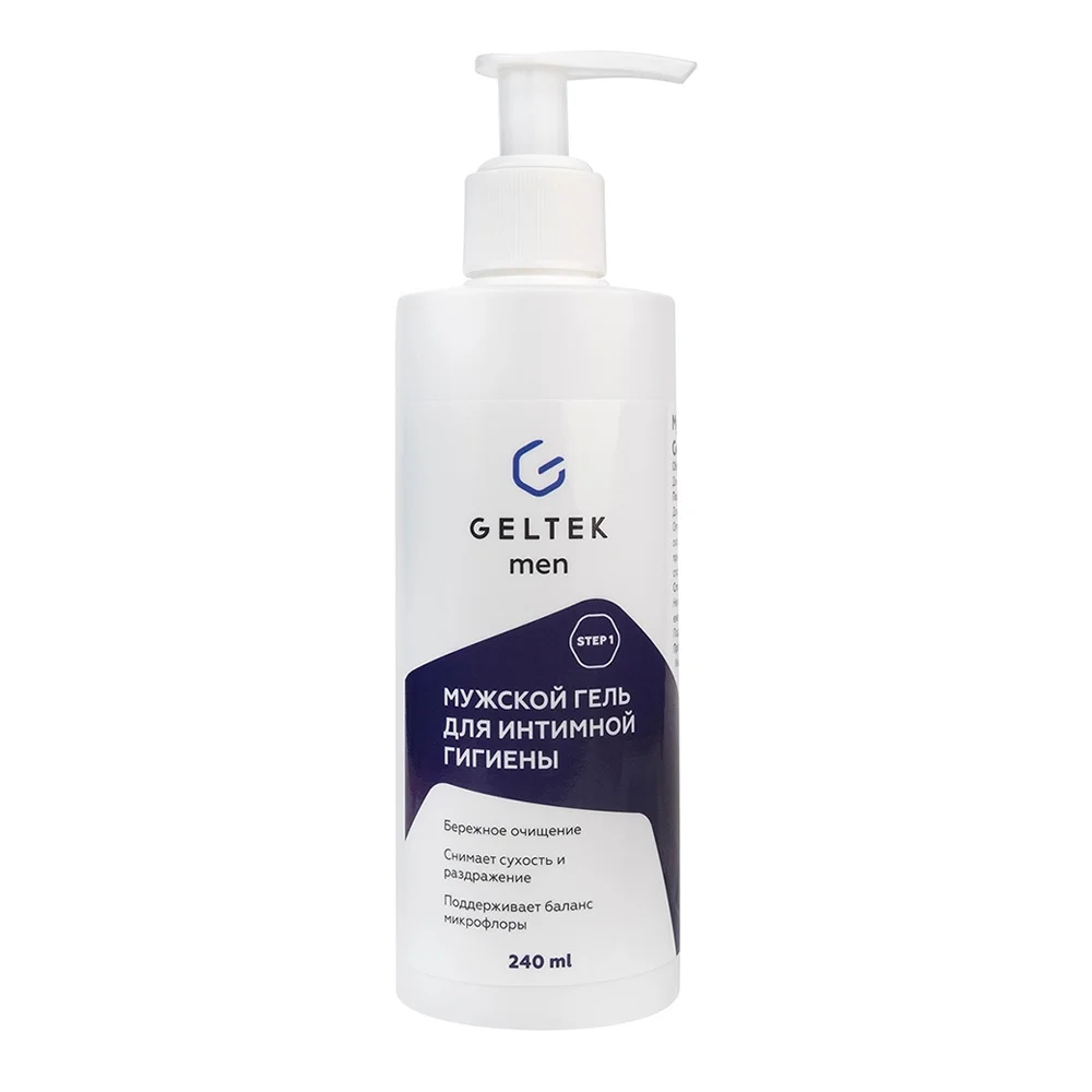 Гель для интимной гигиены Geltek Men